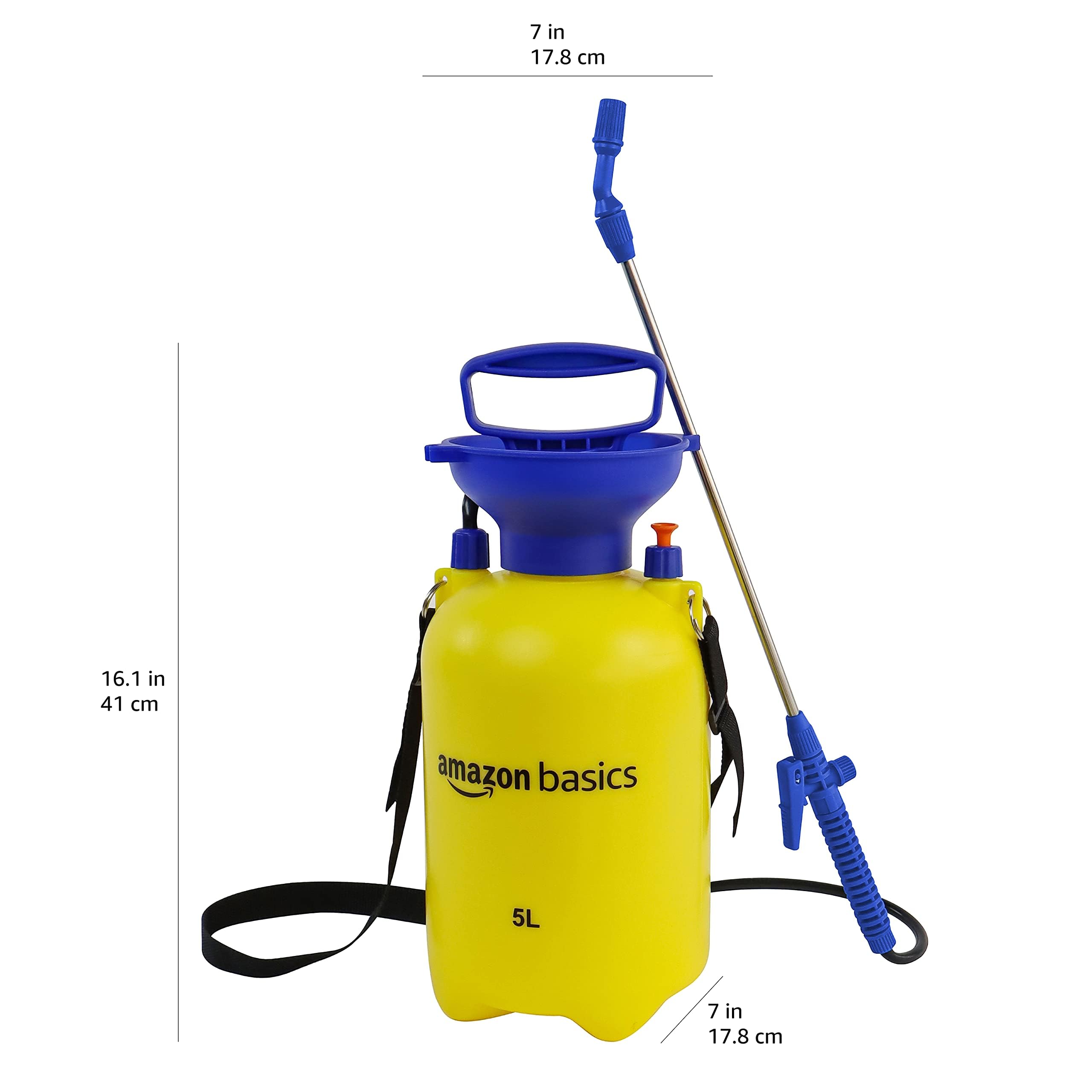 Amazon Basics Pressure Sprayer with Lockable Trigger Mechanism - 5 litres — view 9