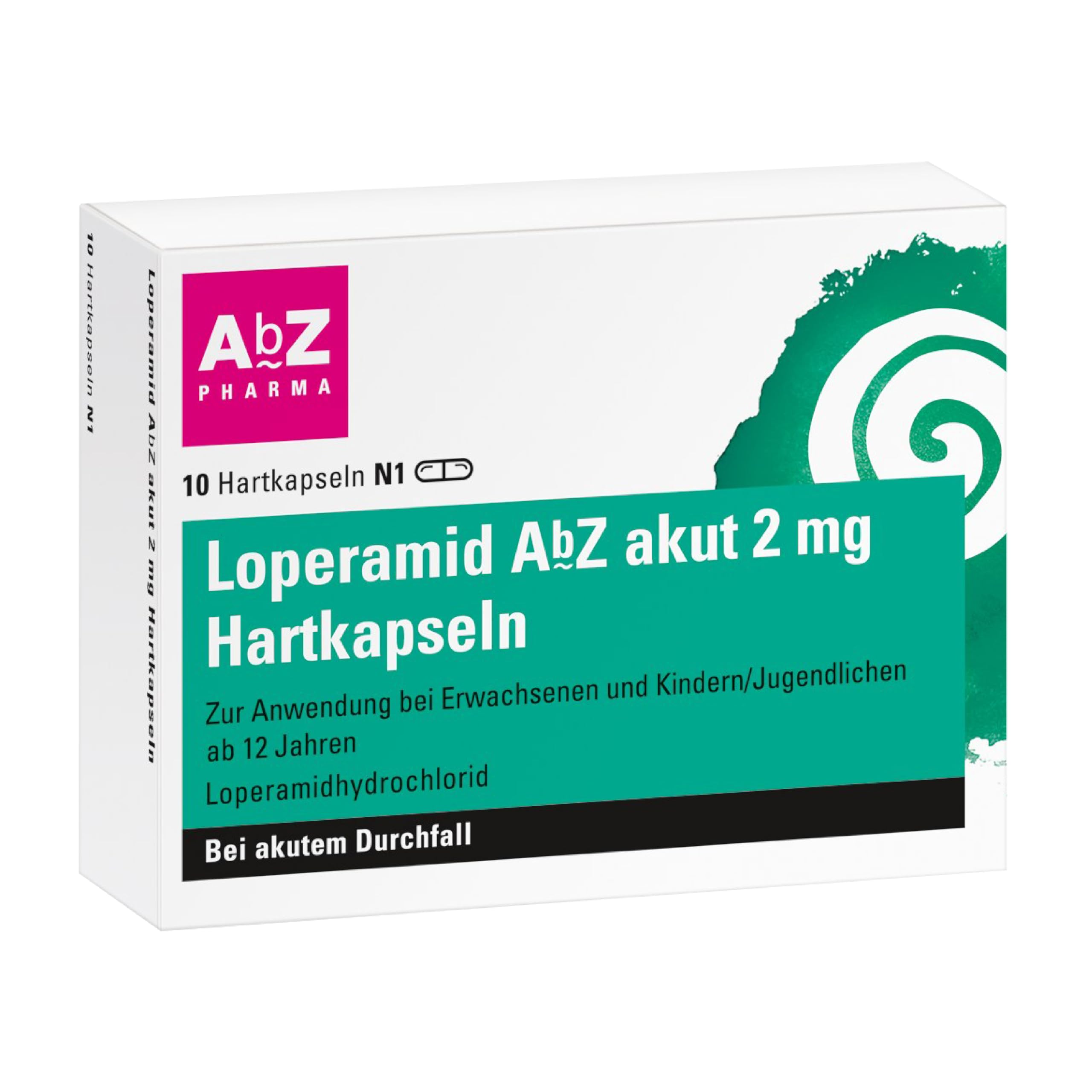 Loperamid AbZ akut 2 mg Hartkapseln – 10 Hartkapseln
