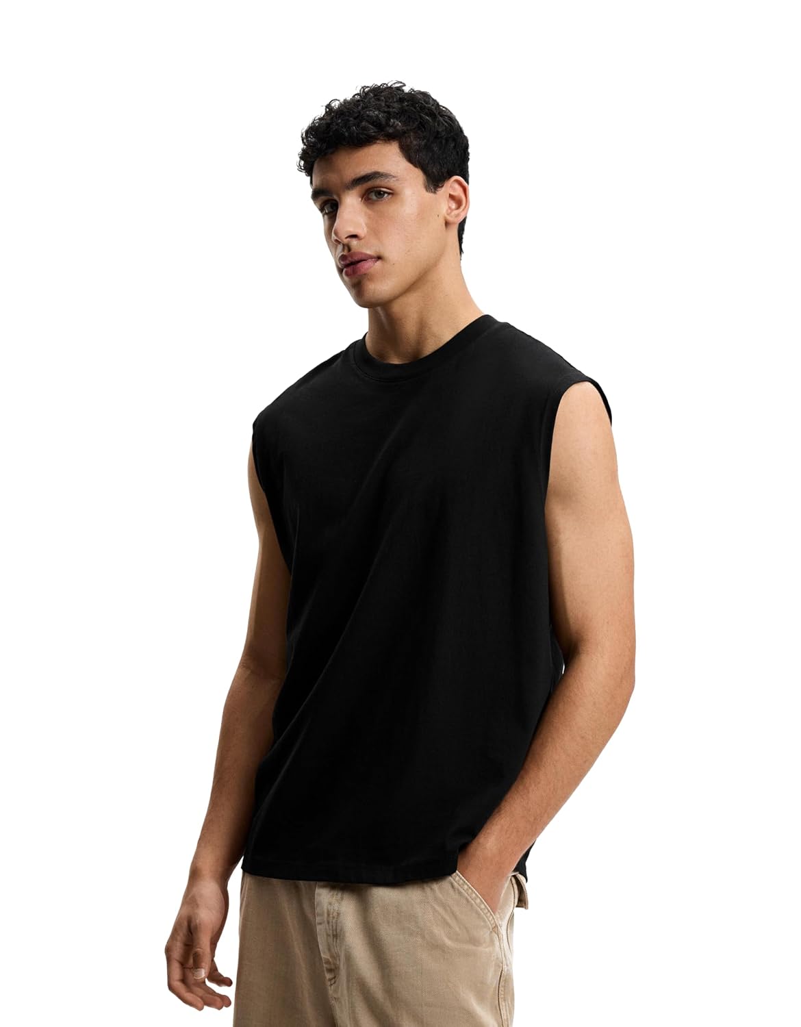 Three Times 5 Men's Sleeveless T-Shirt | 100% Cotton | Gym & Training Vest | Lightweight Tank Top for Workout, Running, Sp... - Review, Price and Buying Guide