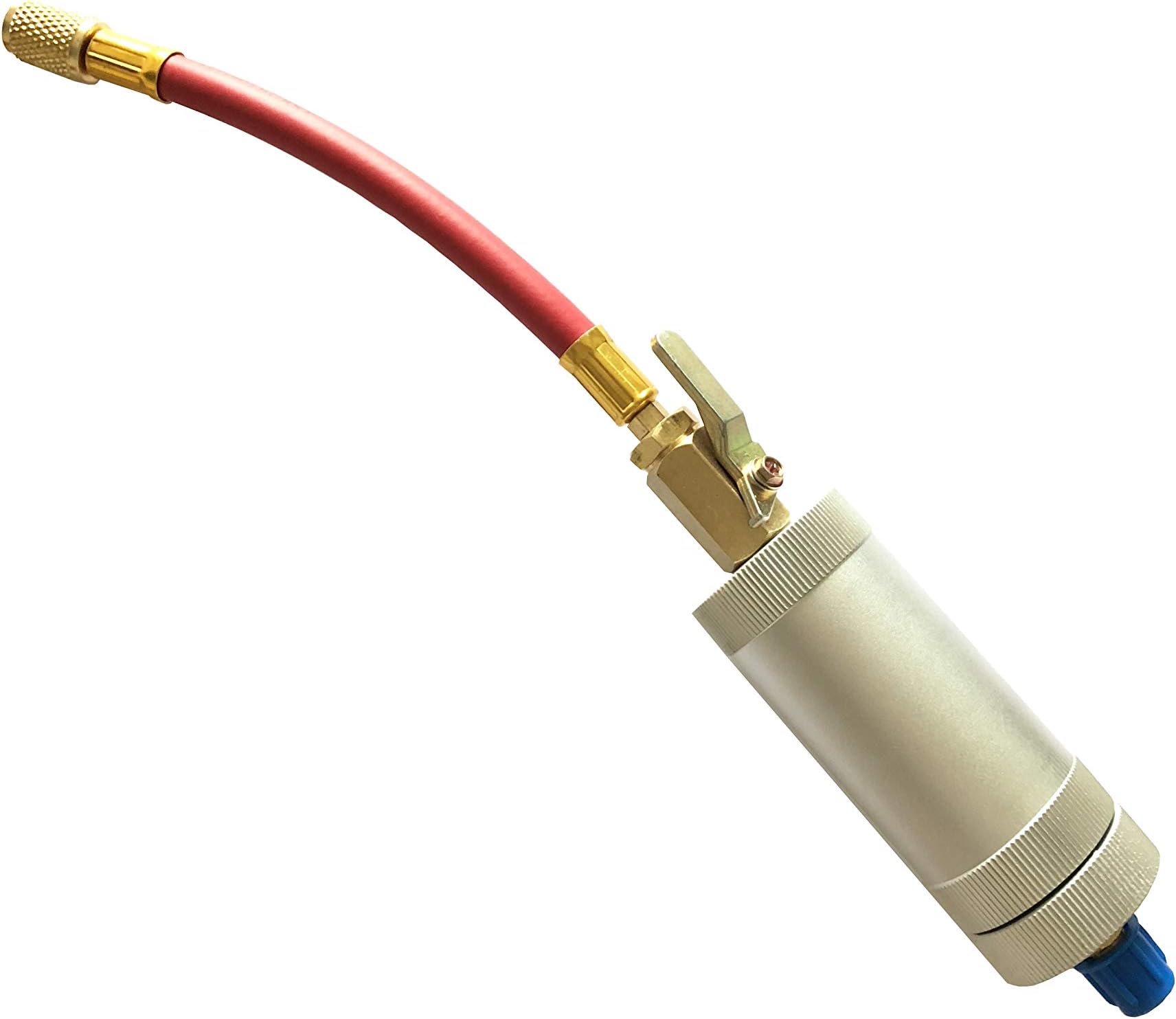 GooMeng R134A Car Auto A/C AC Oil Dye Injector R134 R12 R22 Injection Tool Filler 1/4" SAE