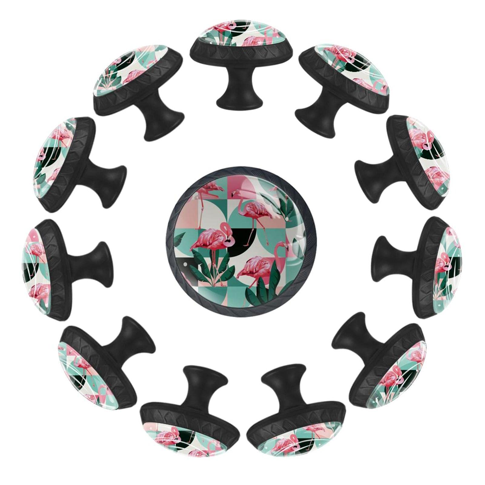 Boutons de tiroir 35mm flamant rose pour rénover une commode fatiguée ou personnaliser une crèche