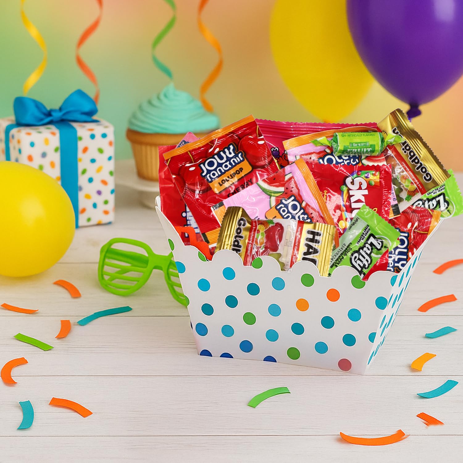 Bulk Assorted Candy Mix Individually Wrapped - 3 lb Candies Variety Pack For Pinara Fillers, Candy Favors, School Snacks & Office Treats