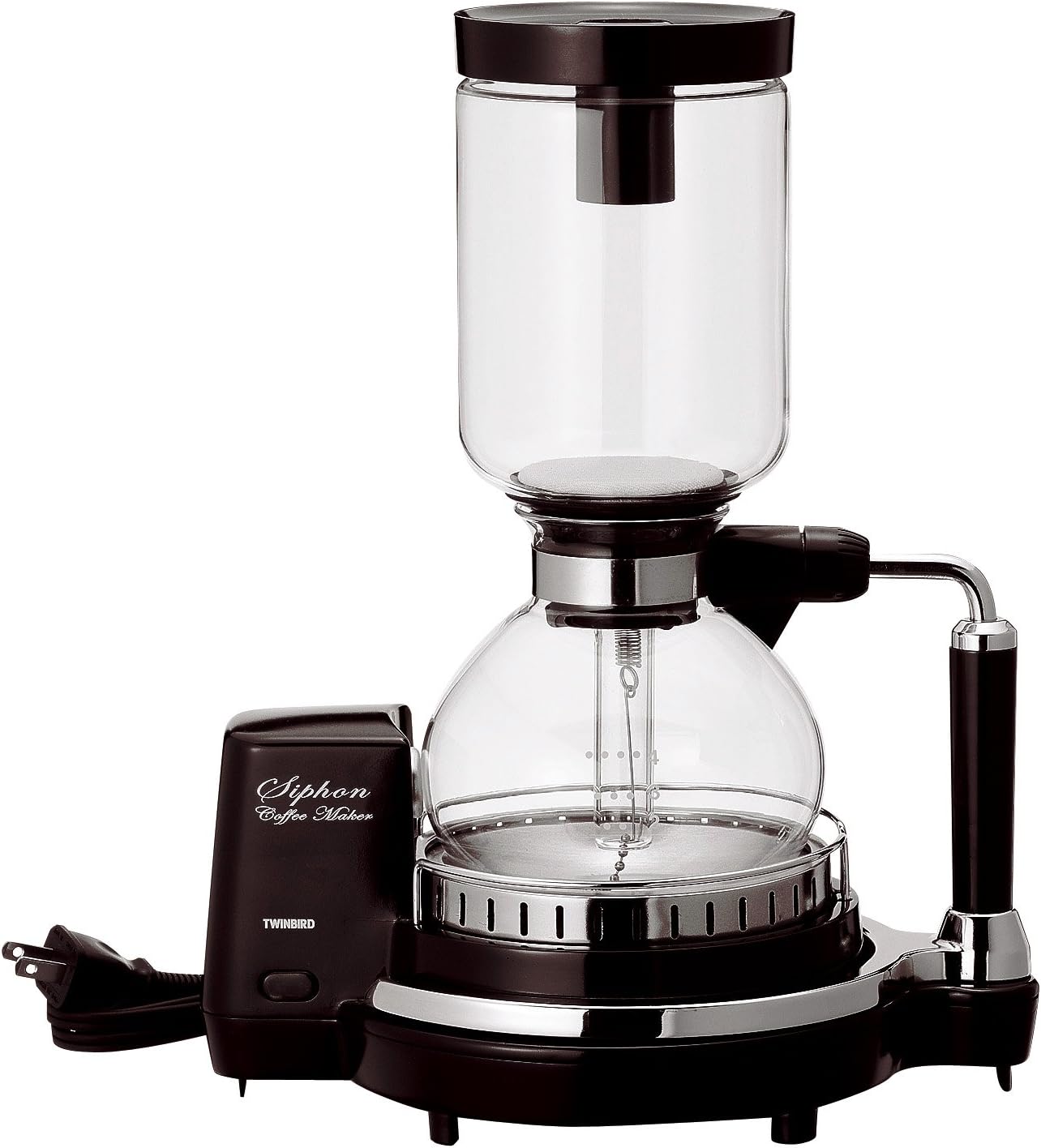 TWINBIRD siphon coffee maker dark brown CM-D853BR
