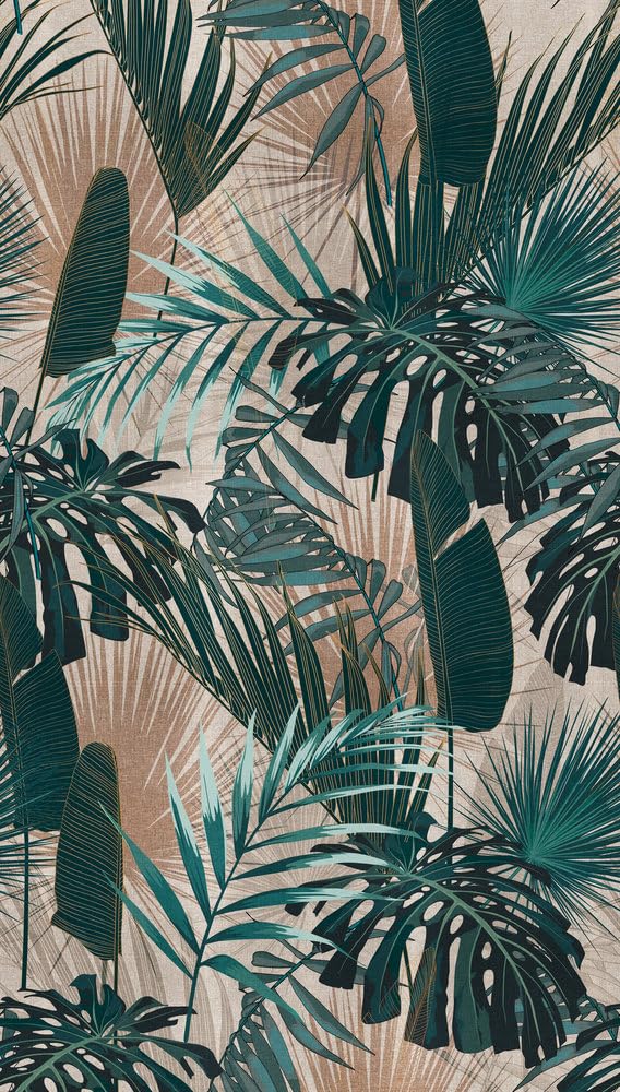 Papier peint non tissé tropical pour rénover un mur facilement