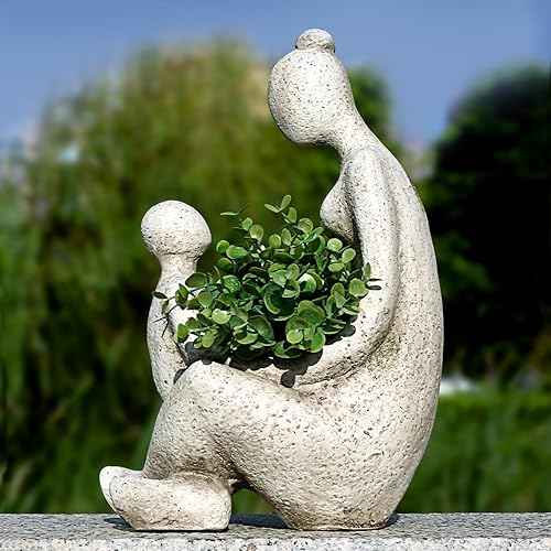 Miniatura 4 de Macetas únicas para plantas de interior y exterior, maceta grande para suculentas, florero con agujero de drenaje, abuelas Love