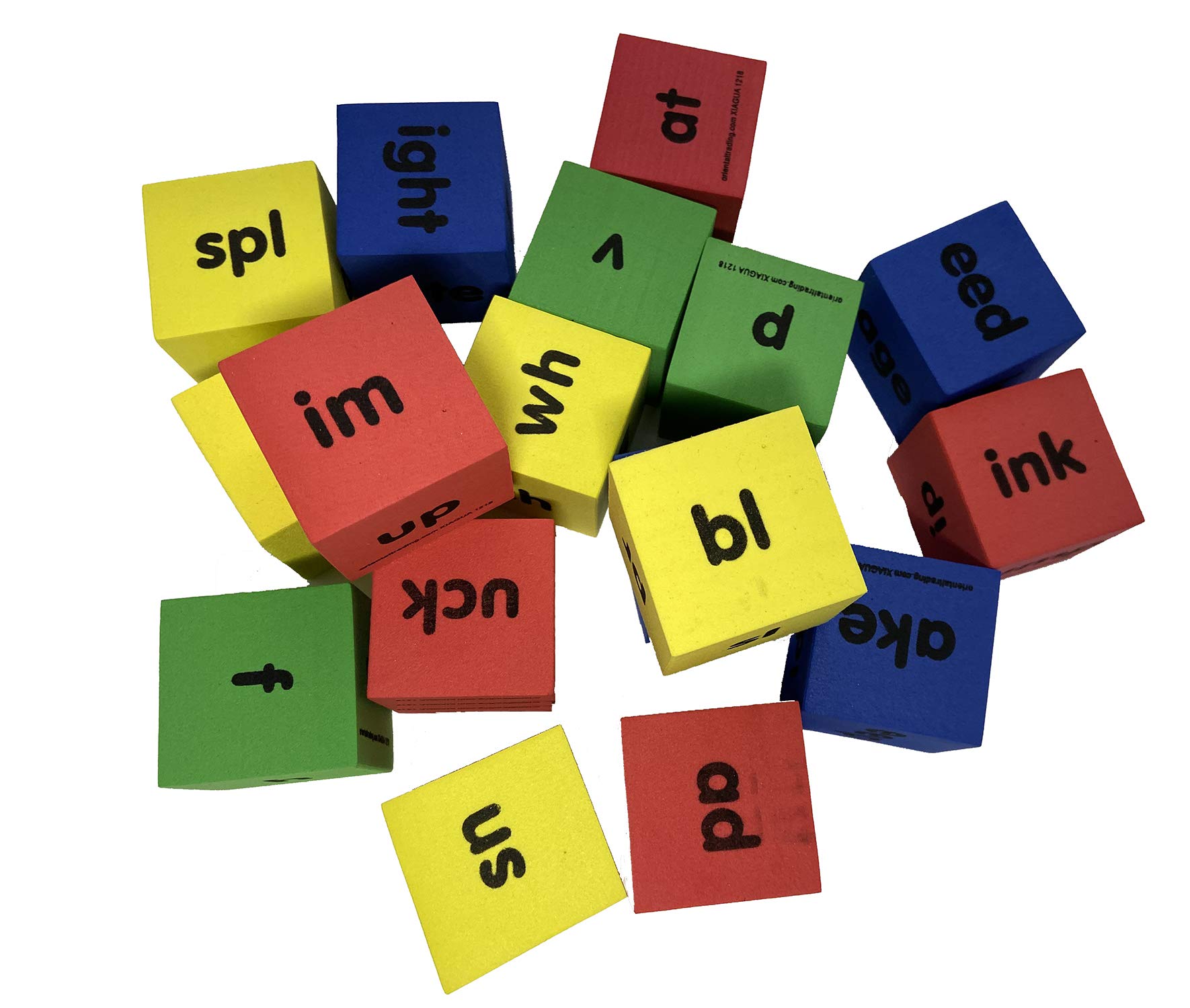 Amazon.com: Fun Express Word Family Dice - 17 Pieces - Educational