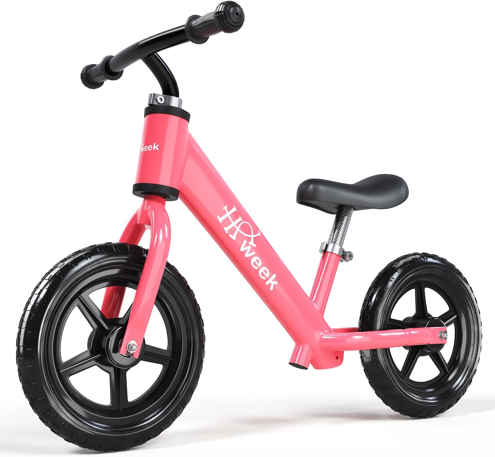 Toddler Balance Bike 12” No Pedal Training Bicycle for Kids 24 Months to 5 Years Tool-Free Adjustments Seat and Handlebar Best Gift for 2 3 4 5 Boys Girls