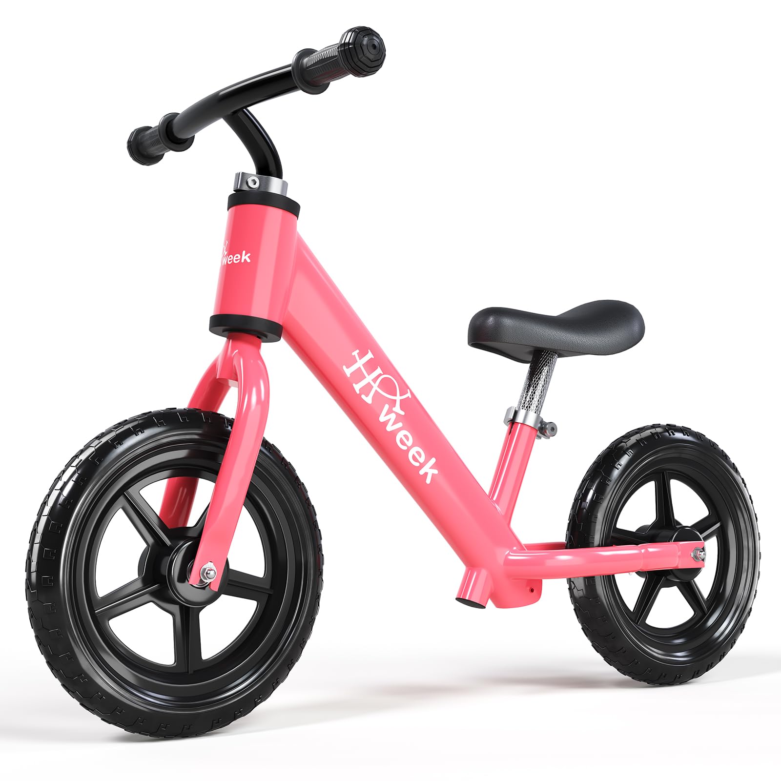 Toddler Balance Bike 12” No Pedal Training Bicycle for Kids 24 Months to 5 Years Tool-Free Adjustments Seat and Handlebar Best Gift for 2 3 4 5 Boys Girls | No Pedal, Training Bicycle, for Kids, Seat and Handlebar, Best Gift
