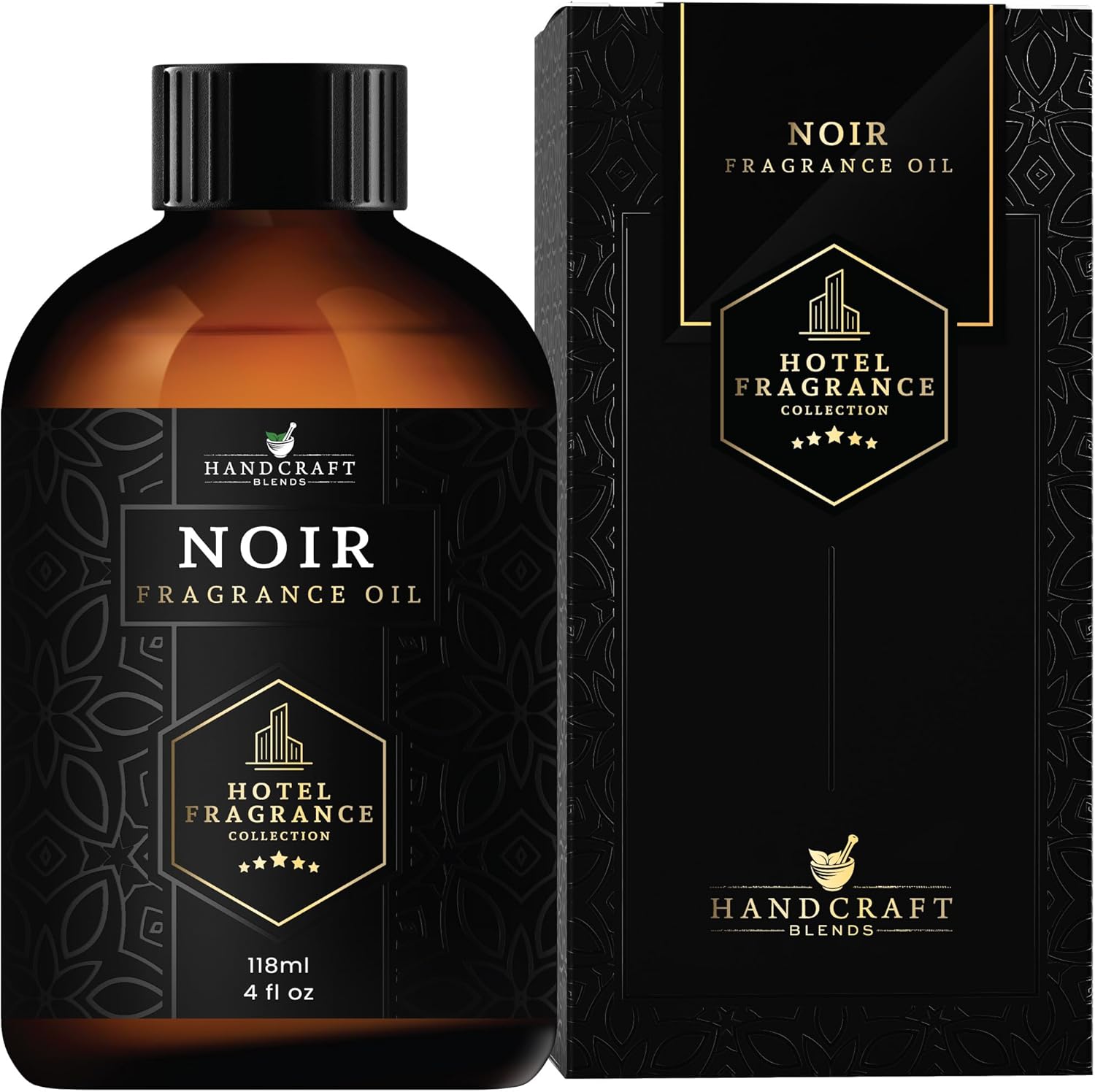 Handcraft Blends Noir Hotel Fragrance Oil for Cold Air Diffusers - Ritz Carlton Inspired Luxury Aromatherapy Scent, 4oz