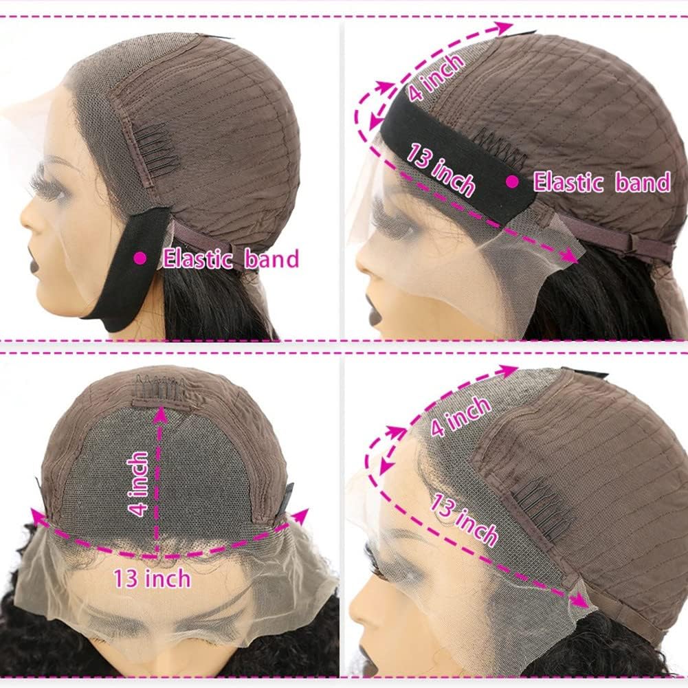 13X4 Deep Part HD Highlight 27 Colored Short Bob Lace Front Wigs Honey Blonde Lace Front Wig Human Hair Brazilian Invisible Lace Front Wigs Pre Plucked With Baby Hair (12 INCH, 27 BLONDE)