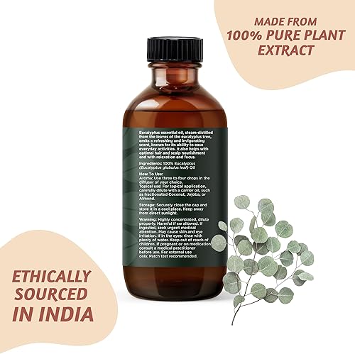 Miniatura 10 de Folkulture Aceite esencial puro de clavo, 4 onzas líquidas, aceite esencial 100% puro, natural y sin diluir, grado terapéutico prémium con gotero de