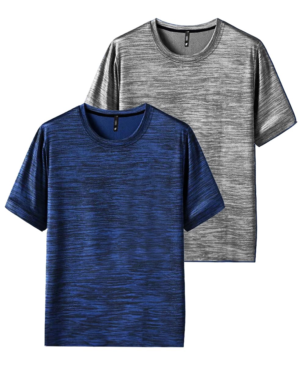 Kit 2 Camisetas Masculinas Dry Fit para Academia, Treino, Fitness, Plus Size em promoção! Veja a oferta e mais achadinhos de Camisetas 9 Hoje é o melhor dia para comprar Kit 2 Camisetas Masculinas Dry Fit para Academia, Treino, Fitness, Plus Size com aquele preço maroto! Promoção! Aproveite a oferta! 9