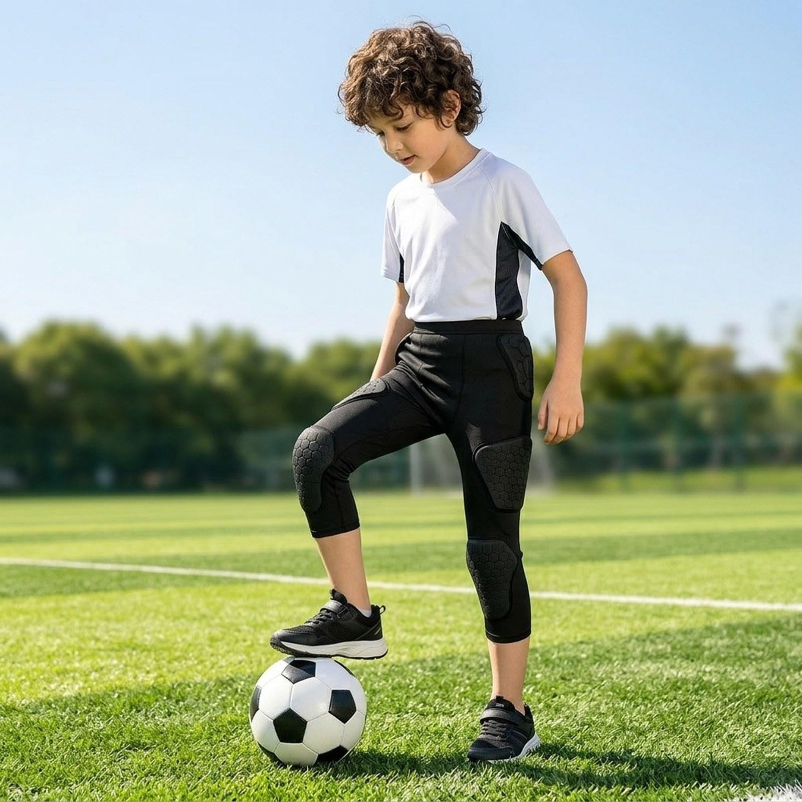Pantaloni da baseball per bambini, comodi pantaloni da softball elasticizzati per ragazzi e ragazze, ideali per sport ricreativi come ciclismo,