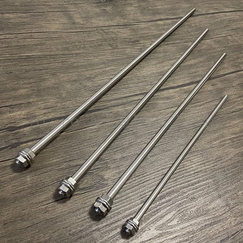 1pc 304 Stainless Steel Stirring Dispersing Rod Agitator Shaft Stir Bar Suitable for Dispersion Plates and Stirrer Paddle(8x400mm)