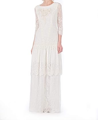 boho wedding dress amazon