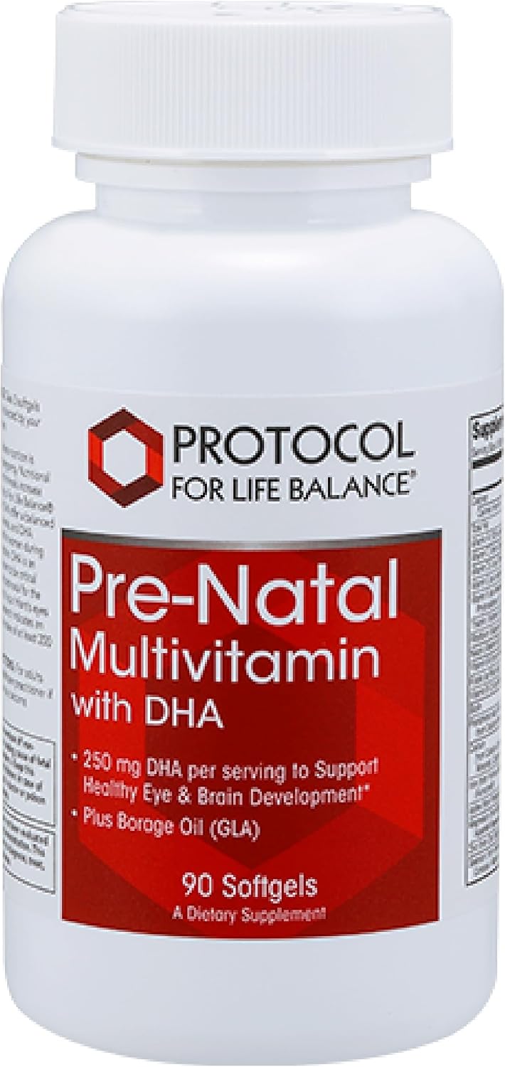 PROTOCOL FOR LIFE BALANCE Prenatal Multi with DHA, 90 Softgels
