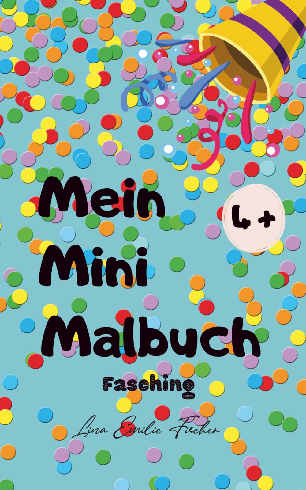 Mein Mini-Malbuch: Fasching