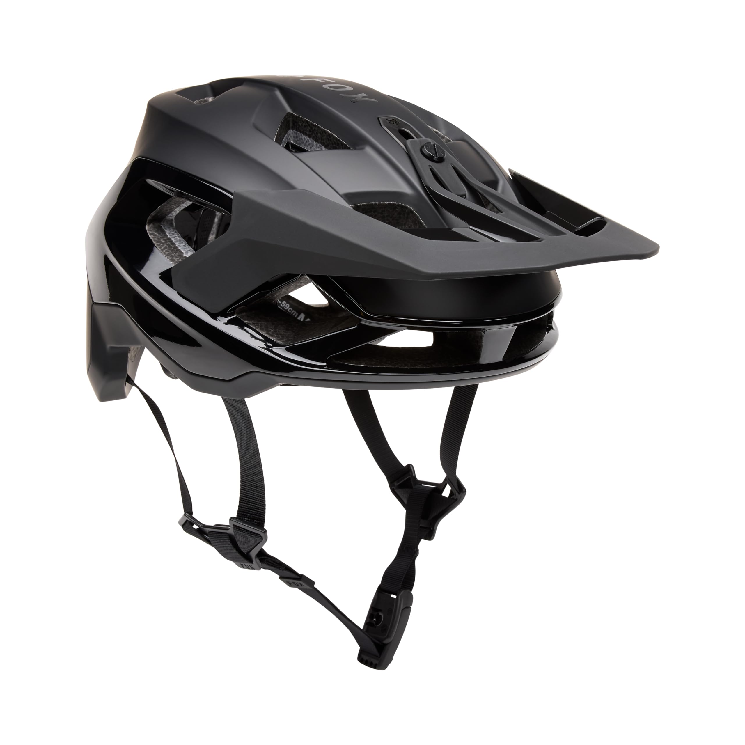 Fox Racing Speedframe Pro MT BLK CE – Casque VTT – Protection MIPS – Ajustement BOA – Visière Amovible – MTB – Noir Mat, Taille: M