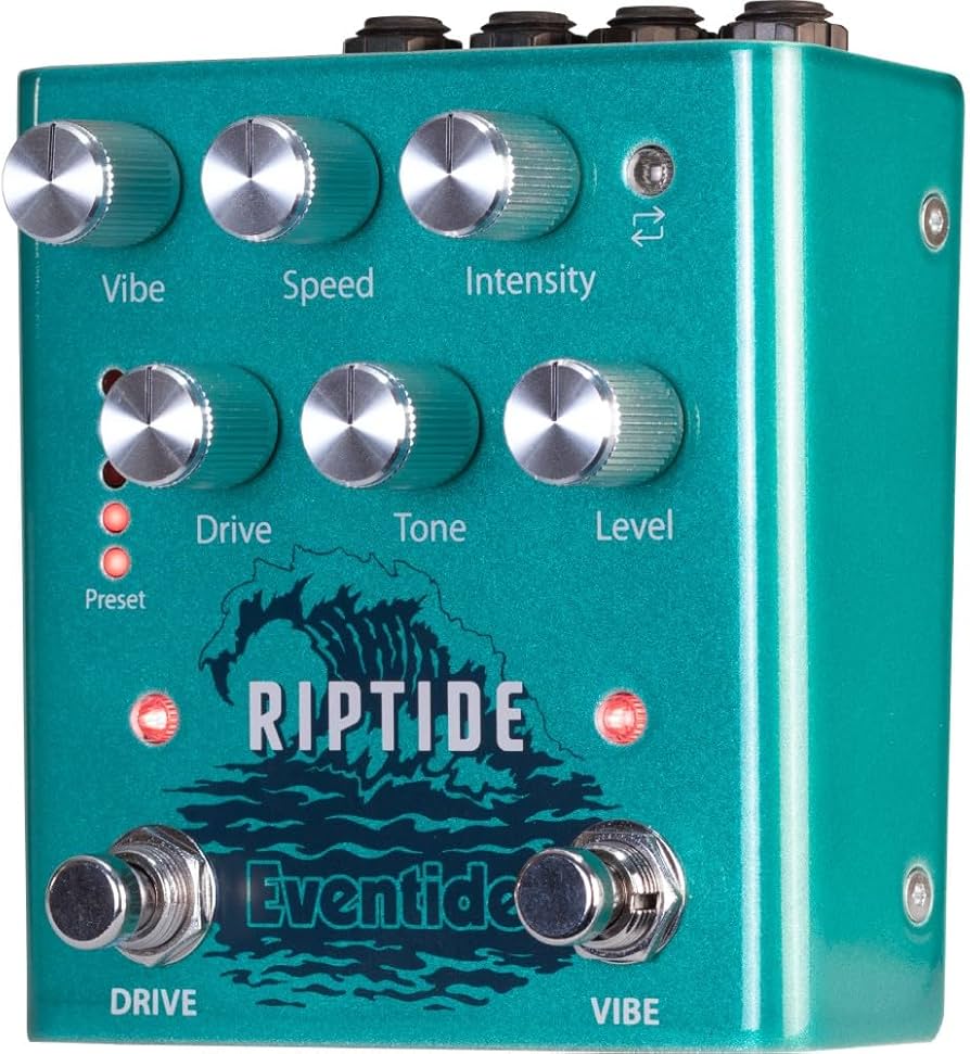 (新品未使用)Eventide Riptide Riptide - Overdrive and Uni-Vibe Effects Pedal - Eventide Audio
