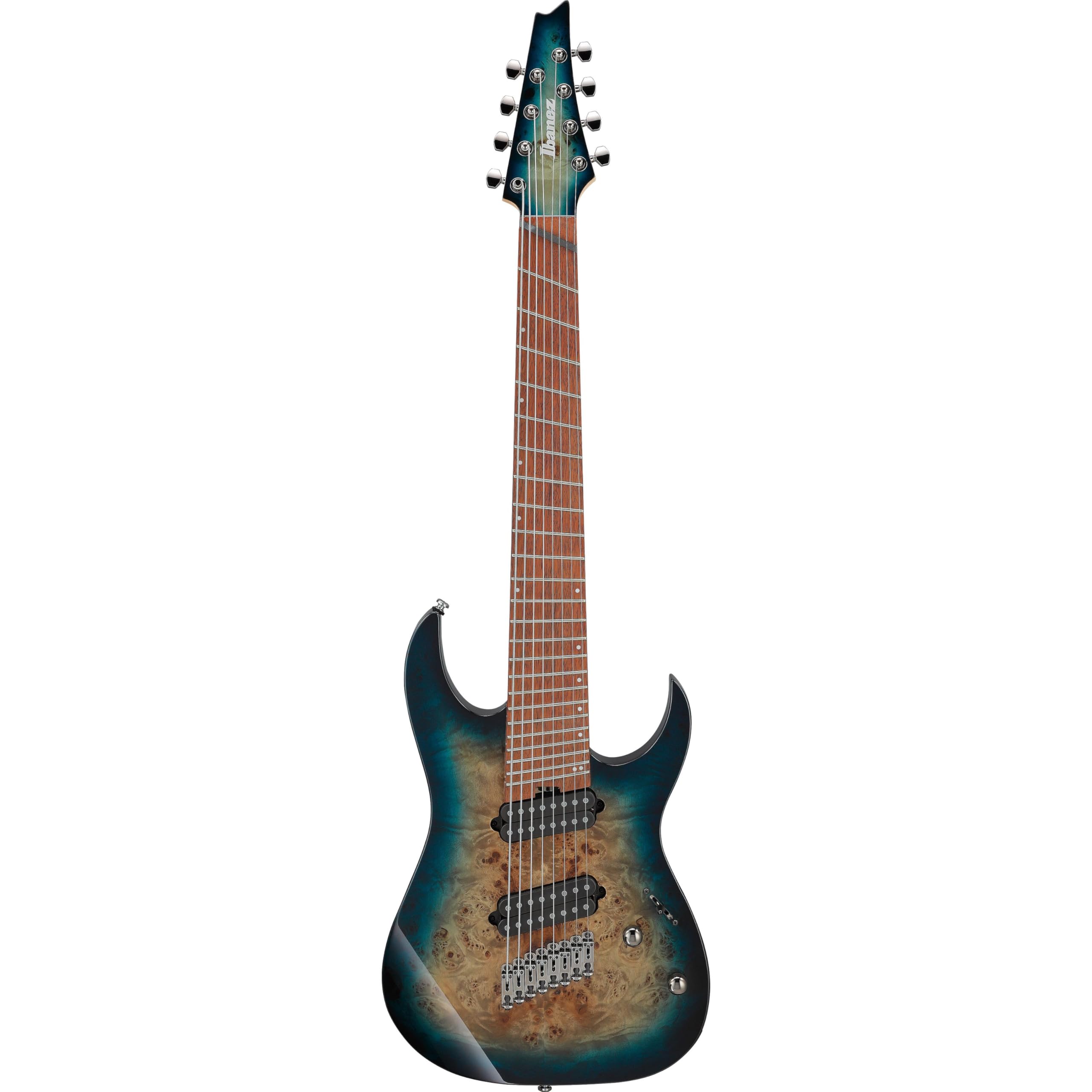 Amazon.com: Ibanez RGMS8 8-string Electric Guitar - Cosmic Blue