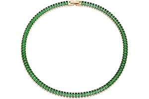 Gold Emerald Choker, A Statement of Elegance and Charm