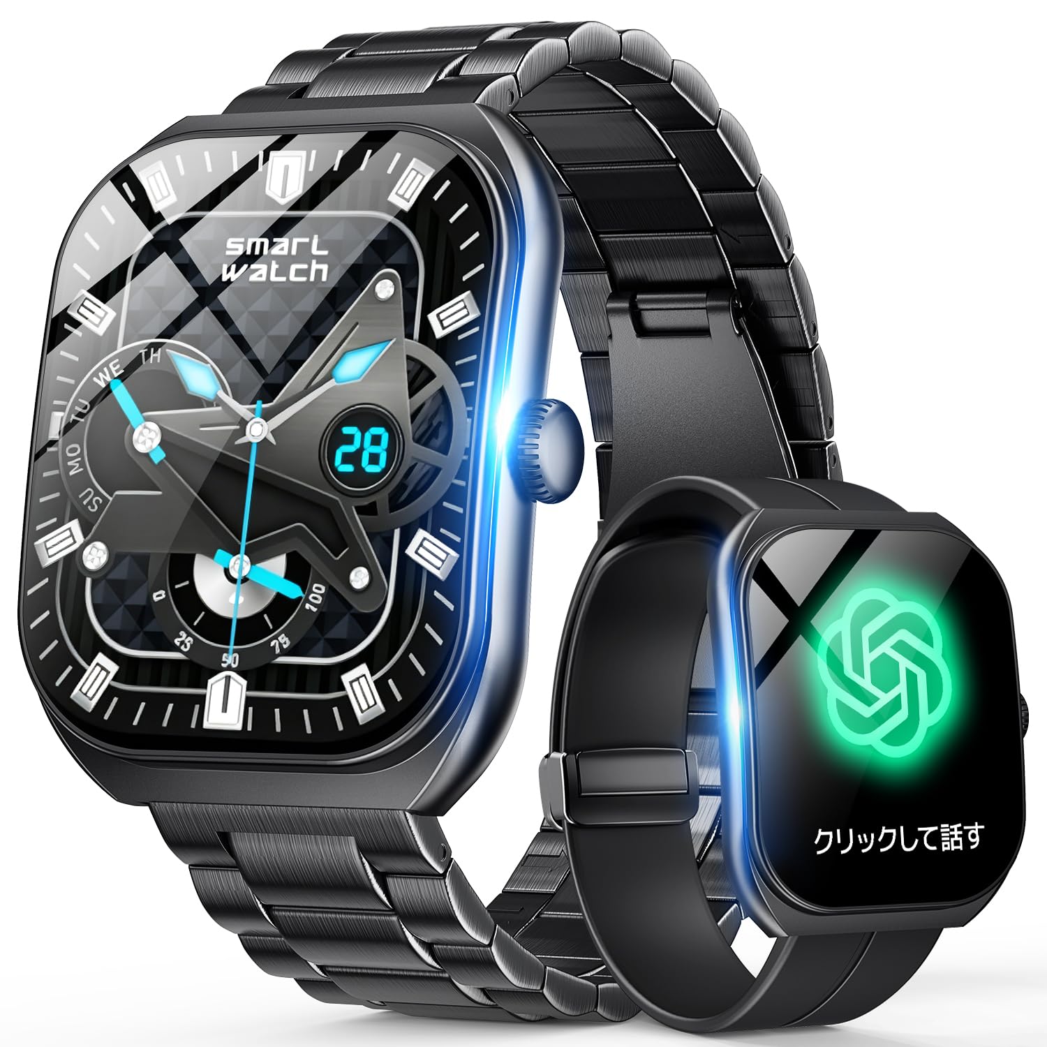 Amazon | スマートウォッチ iPhone対応 Android対応 【2026年新モデル