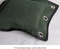 Vista 3 de KIKIGOAL Wing Chun Kung Fu Bolsa de pared Kick Boxing Striking Canvas Punch Bag Bolsa de arena