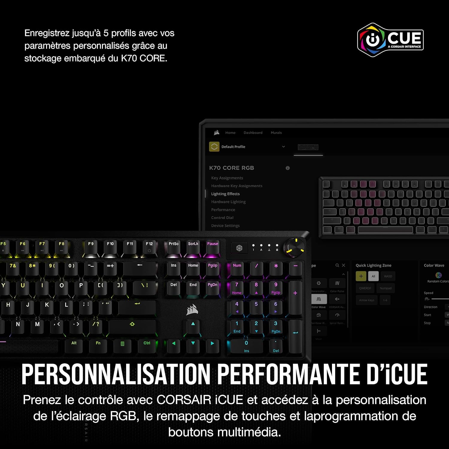 Corsair K70 RGB Core - Beste prijs, snelle levering - Krëfel