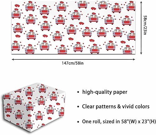 Miniatura 5 de Papel de regalo personalizado, divertido papel de envoltura de regalo, cara, foto, nombre, Día del Padre, rollo de papel de regalo personalizado