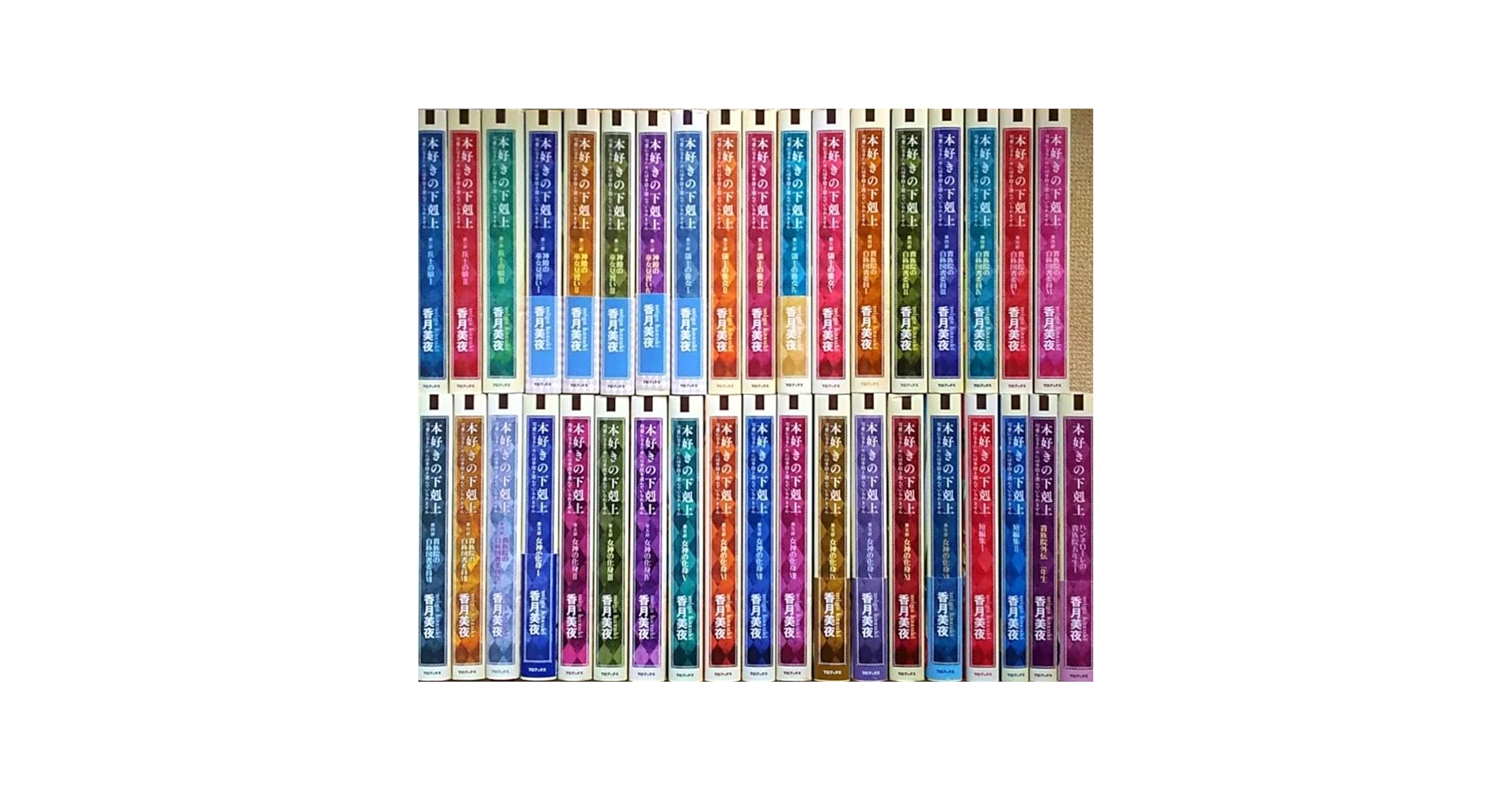 本好きの下剋上　小説　全巻セット合計38冊　第一部～第五部＋外伝＋短編集 Amazon.co.jp: 本好きの下剋上 小説 全巻セット 合計37冊 第一部