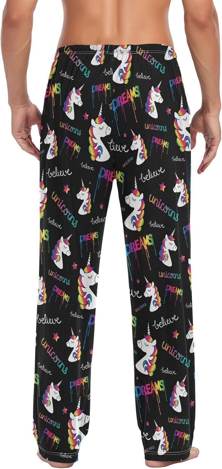 Ollabaky Pajama Pants for Men PJs Bottoms Sleep Lounge Pants with Pockets - Image 2