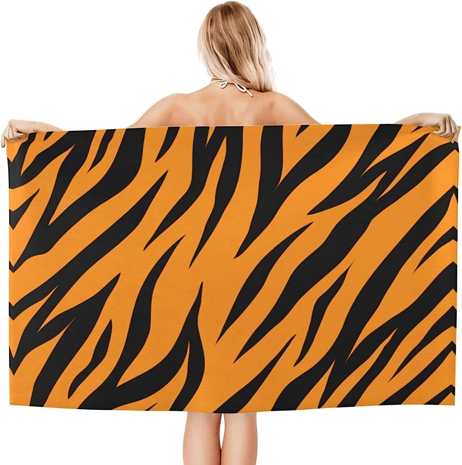 Serviette De Plage Enfant Rayures De Mode Créatives Séchage Rapide Imprimé 3D ‎Absorbante Durabilité Gothique Squelette Drap De Plage Serviette De Bain pour Sauna Surf Voyage 150 X 200 Cm -3S5A/D5S