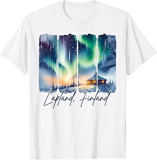 Lapland Finland Traveling Trip Vacation Meet Me In Lapland T-Shirt