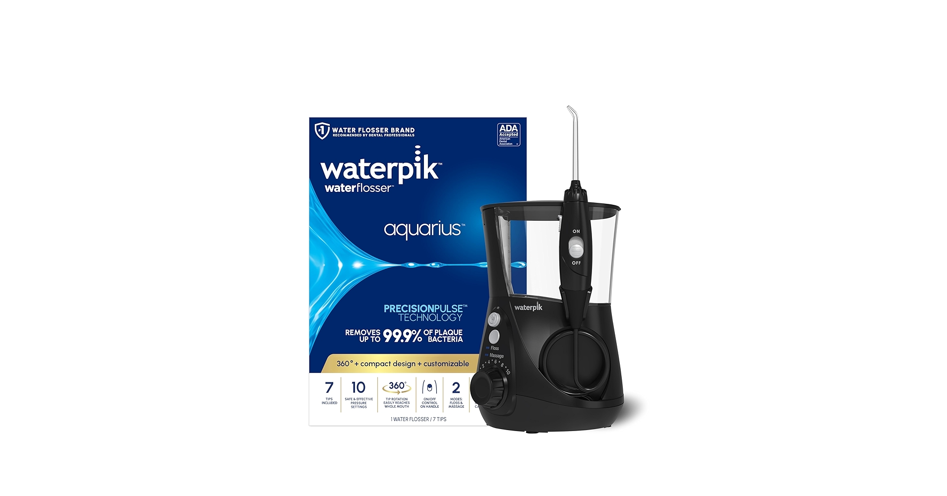 Amazon.co.jp: Waterpik Aquariusウォーターフロッサー