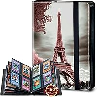 Vista 66 de Rossy Carpeta para tarjetas coleccionables, 9 bolsillos, impermeable, para coleccionar tarjetas, con 360 bolsillos laterales de carga para tarjetas