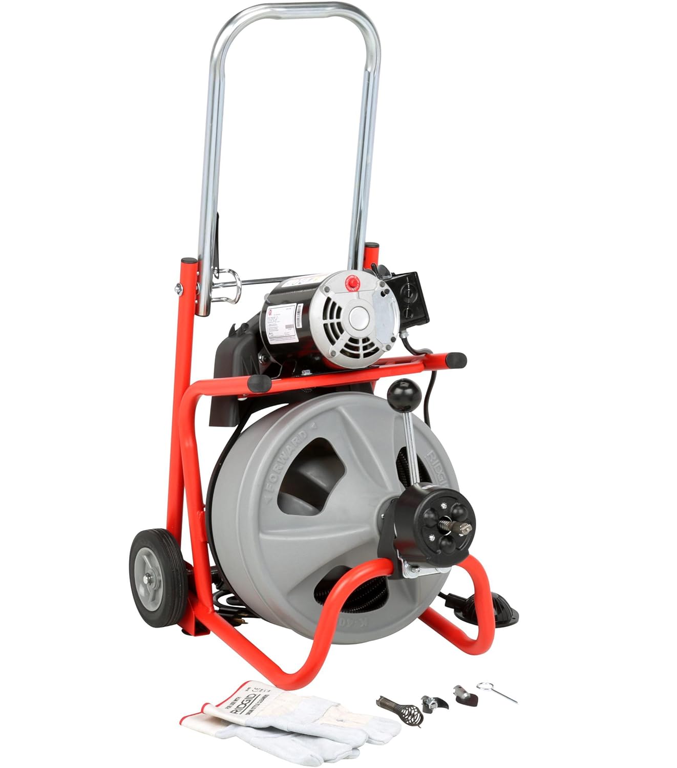 RIDGID K400 AutoFeed Drain Cleaning Snake Auger 120Volt, 49 OFF