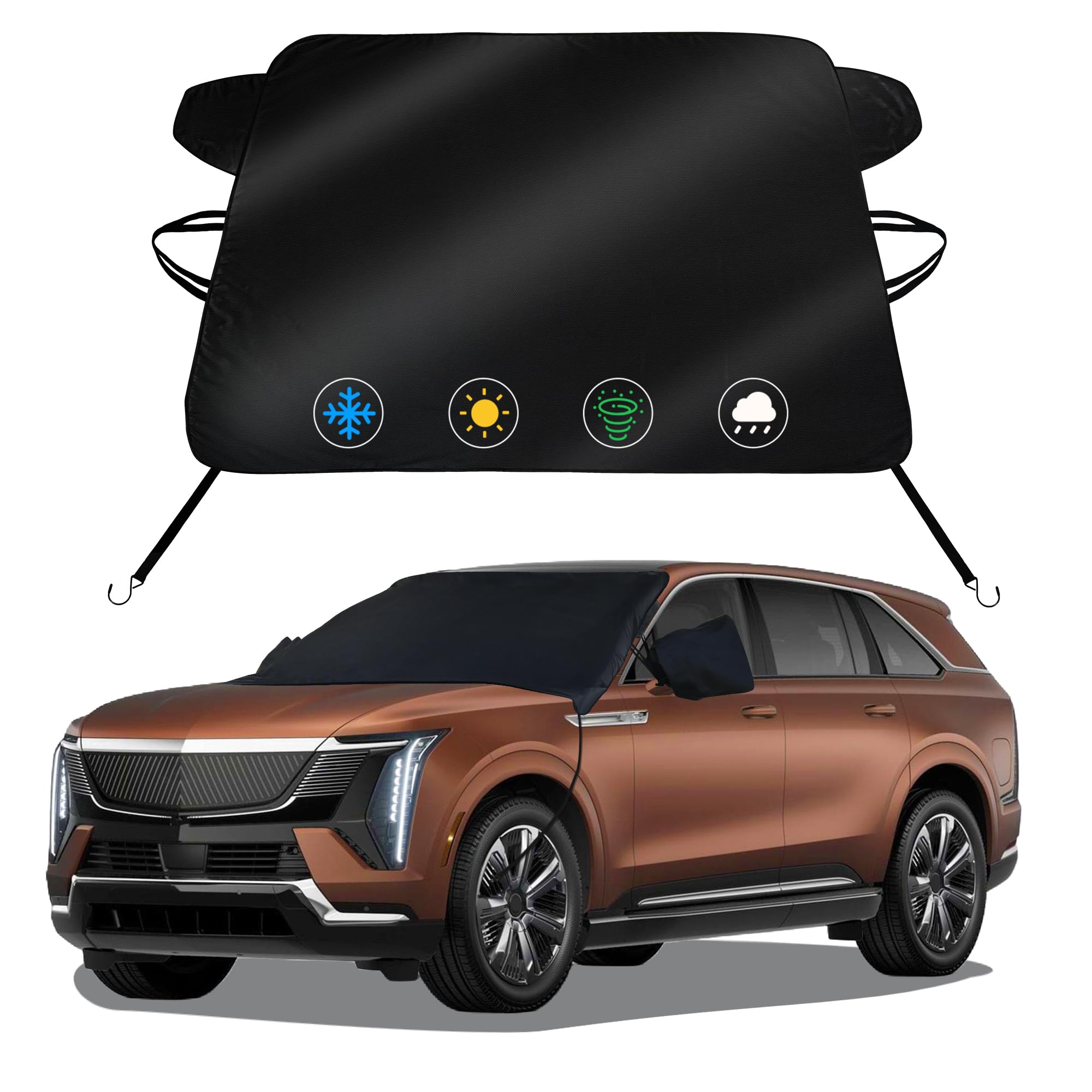 Windshield Cover for Ice &amp; Snow for Cadillac Escalade 2021-2025 2026