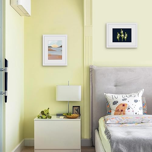 Miniatura 444 de Picrit - Juego de 12 portarretratos de 5 x 7 pulgadas para colgar en la pared o exhibir sobre una mesa, para fotos de 4 x 6 con paspartú o 5 x 7