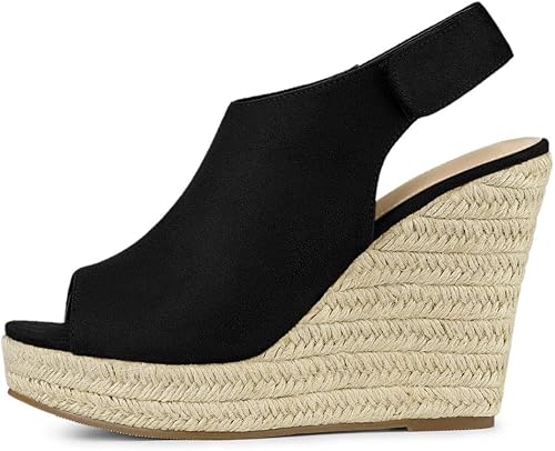 Miniatura 2 de Allegra K Sandalias de cuña con plataforma para mujer