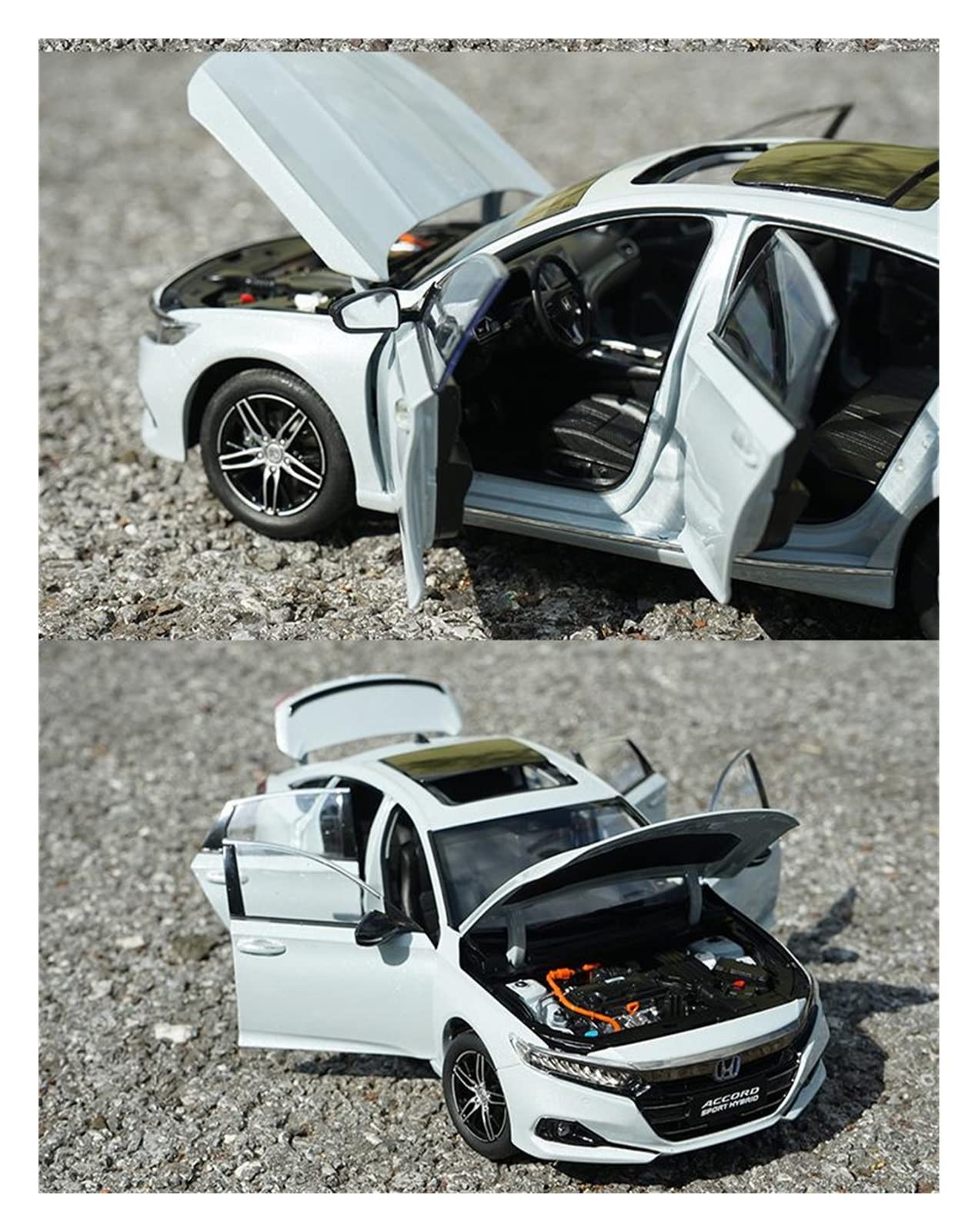 Amazon | ミニカー ホンダ2022のための1/18第10世代アコードクーペ合金