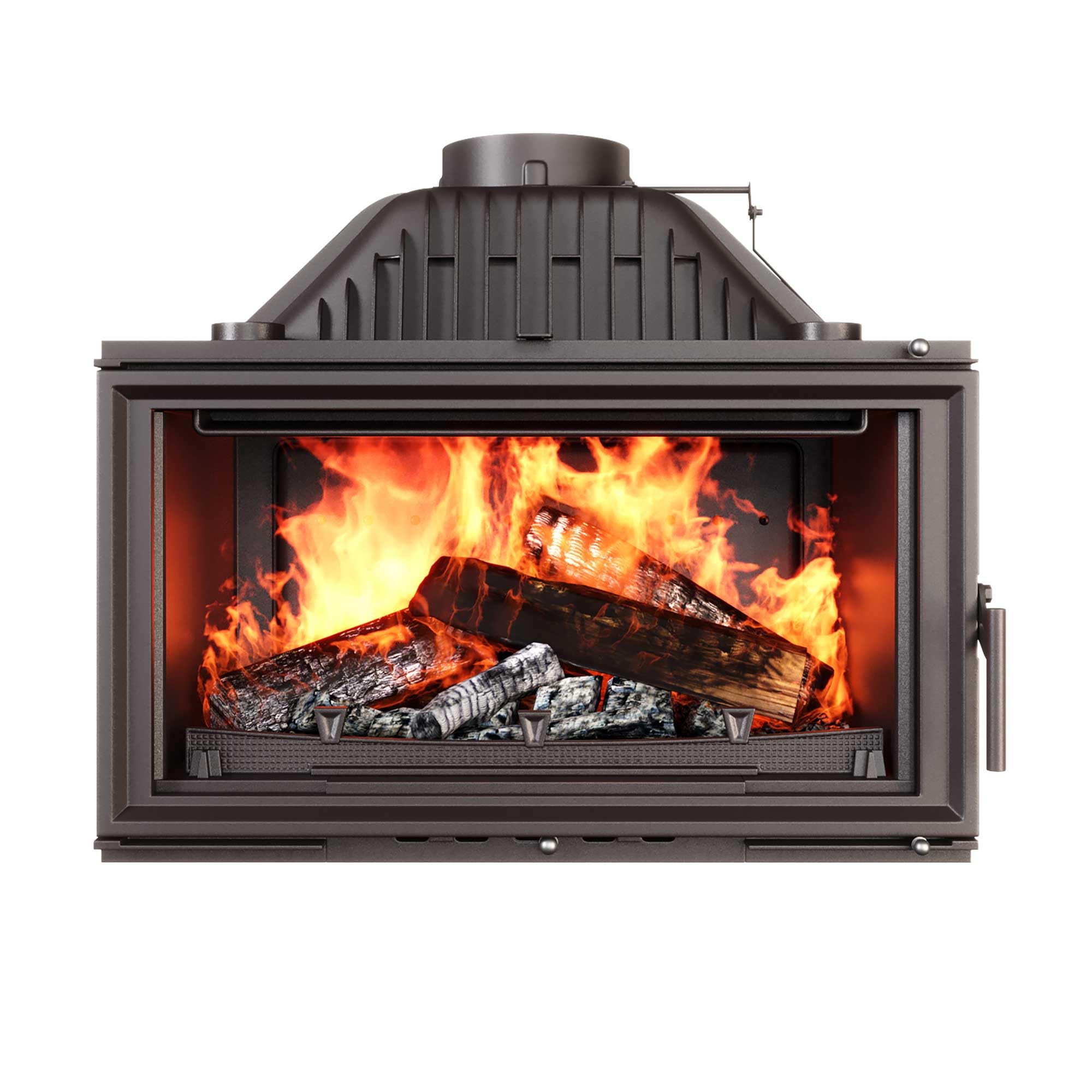Inserto per camino a legna in ghisa - W15 (13,5 kW) ECO