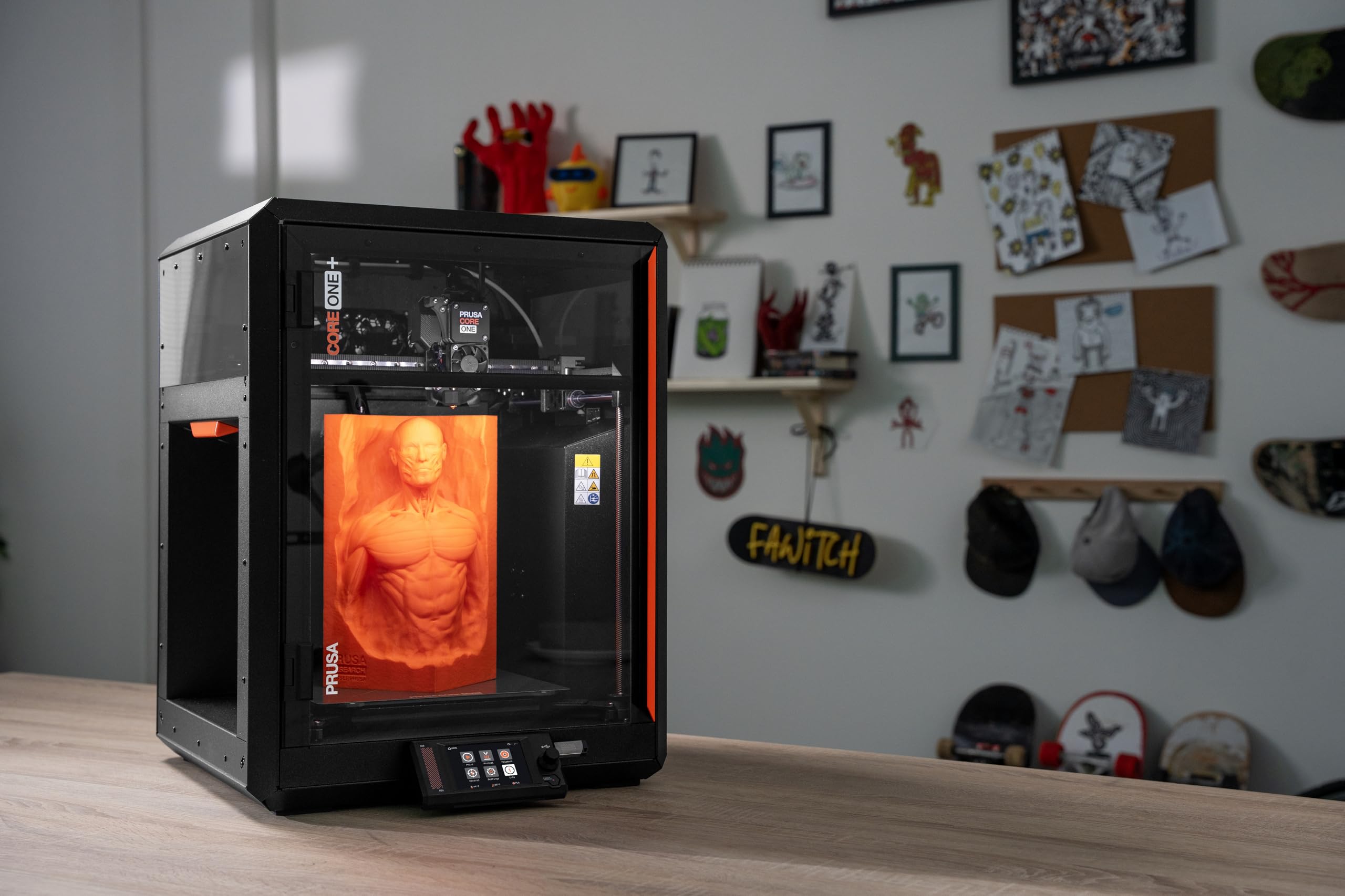Original Prusa Imprimante 3D Core One + CoreXY pour la Maison et l'entreprise, Les Professionnels et Les débutants, buse et Filament gratuits, Fermeture Rapide et complète et prête à l'emploi, Longue
