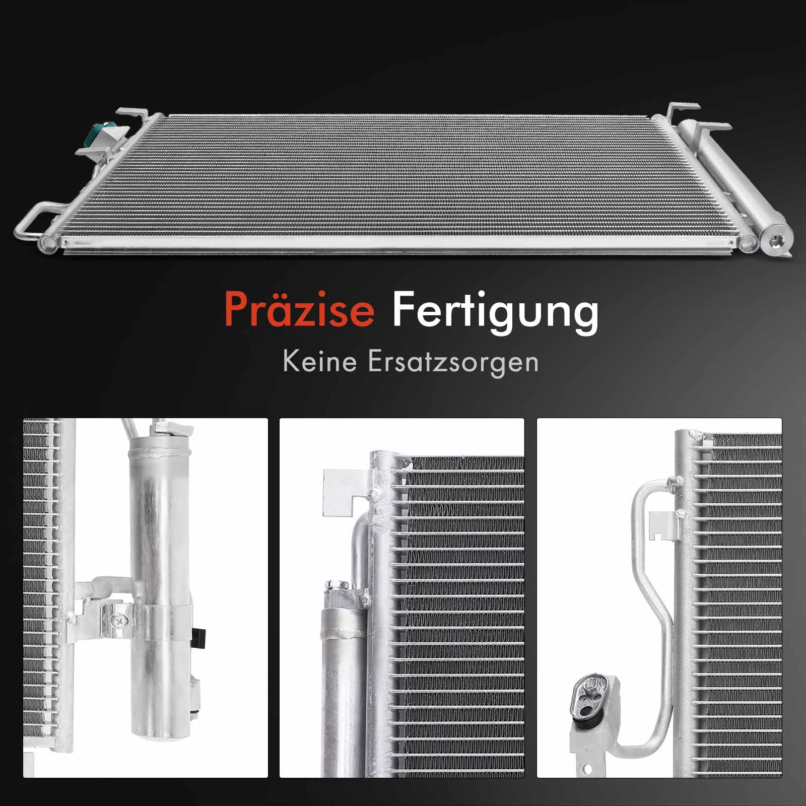 Frankberg Kondensator Klimaanlage Kompatibel mit 1er F20 F21 2010-Heute 2 Coupe F22 F87 2013-Heute 3er F30 F31 F80 2011-2019 4 Coupe F32 F82 2013-2020 Replace# 64509218121