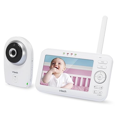 Miniatura 10 de VTech VM351 Monitor de video para bebés con lente óptica gran angular intercambiable y lente óptica estándar