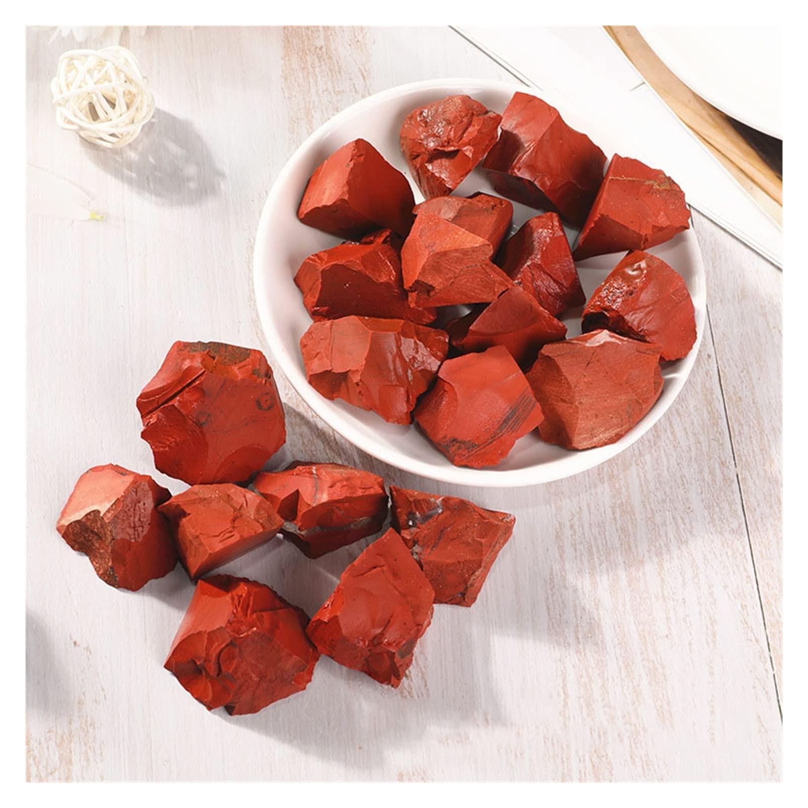 Pietre naturali di diaspro rosso, pietre lucidate, curative, pietre preziose di cristallo, acquario, decorazione per la casa, pietra ornamentale – acquista a prezzi convenienti sul marketplace