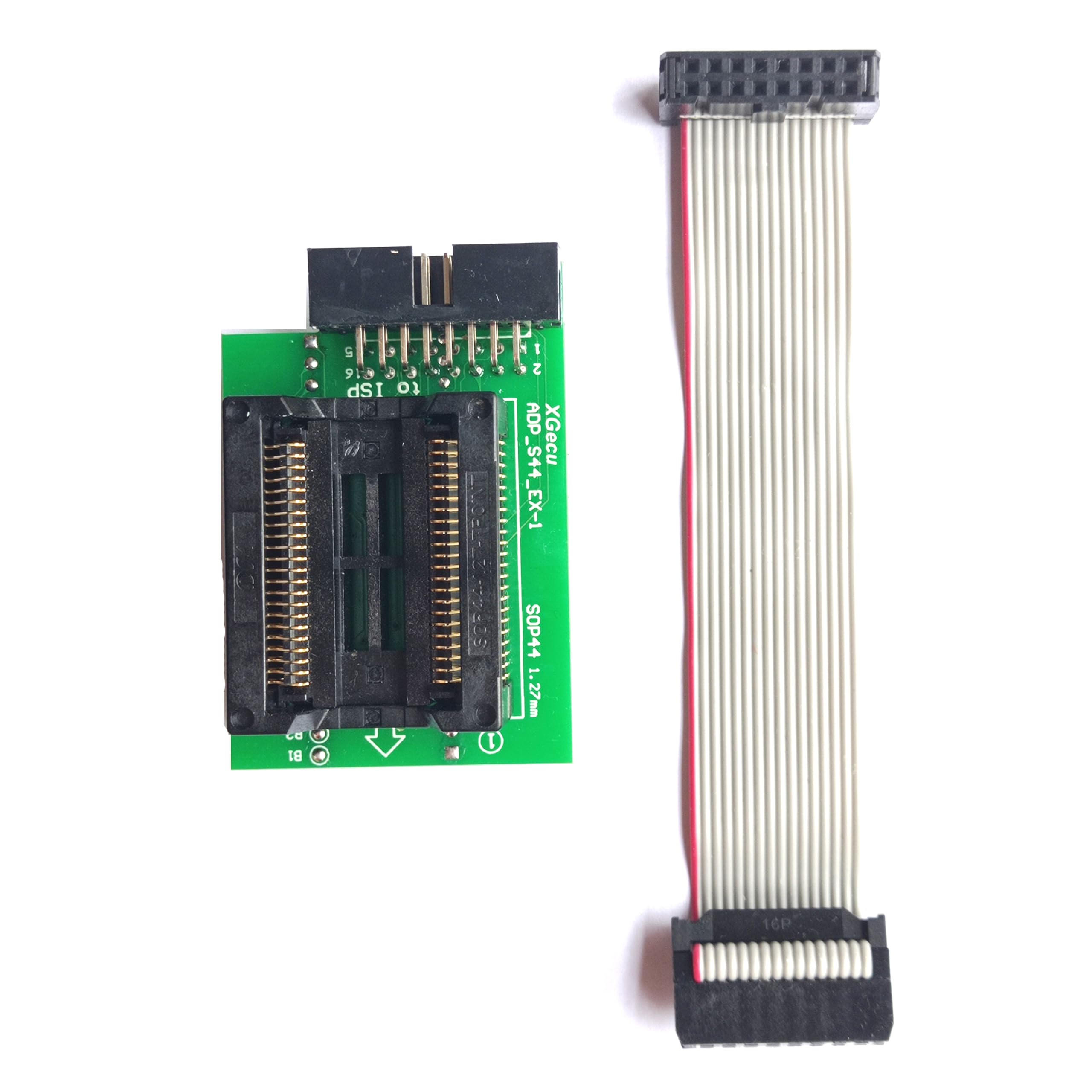 ICTOLTOL SOP44 Adapter ADP_S44_EX-1 1.27mm Special Socket for PSOP44/SOP44/SOIC44 ICS only use on xgecu T48 eprom Programmer
