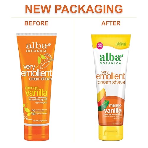 Miniatura 8 de Alba crema para rasurar emoliente con lima y coco 8 onzas 230 g 8 onzas