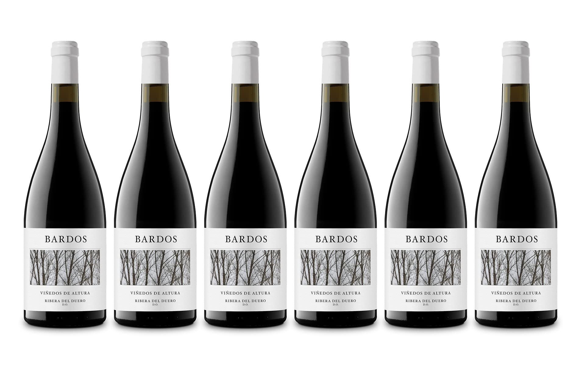 Bardos Viñedos de Altura - Vino tinto D.O Ribera de Duero - 6 botellas de 75 cl
