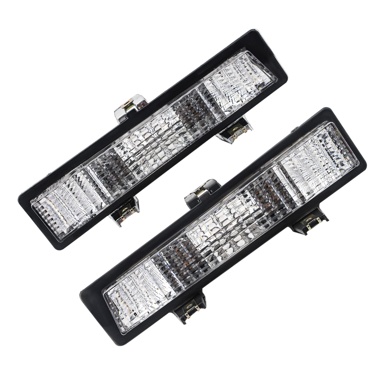 Front Park and Turn Signal Light Set Compatible with 1981-1988 Chevy Monte Carlo SS (2Pcs)