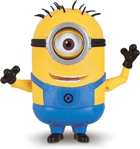 Amazon ミニオンズ おもちゃ しゃべる 話す カール 怪盗グルー デラックストーキングフィギュア Carl Minion 並行輸入品 並行輸入品 ロボット 子ども向けフィギュア おもちゃ